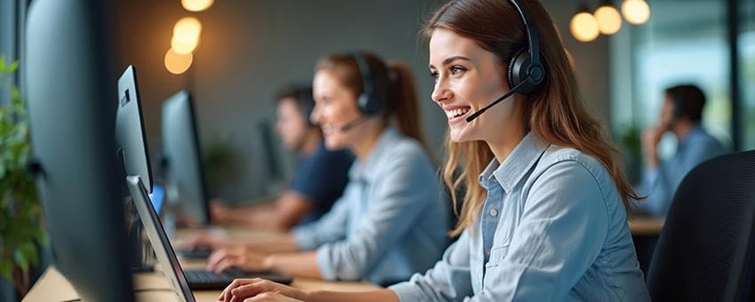 Qué es un software de call center, sus beneficios y la importancia de los marcadores automáticos y la inteligencia artificial software call center